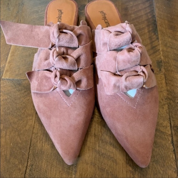 NWOT Anthropologie Jeffrey Campbell Mules - Picture 3 of 3